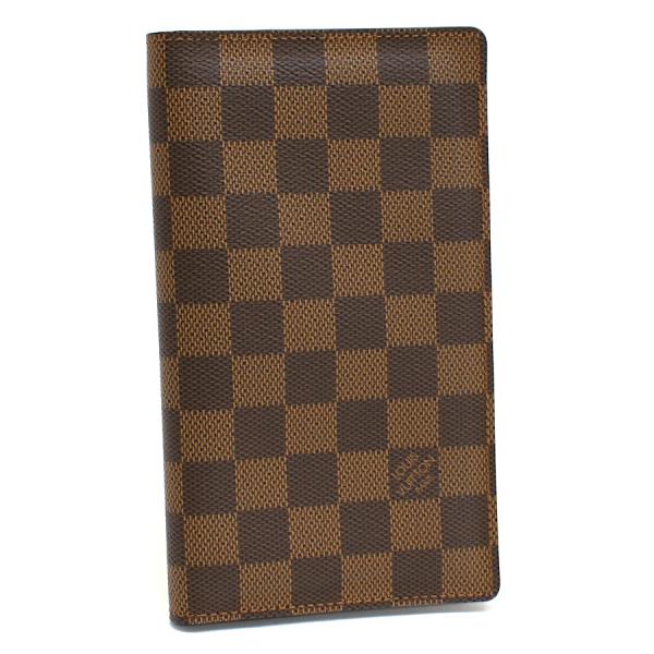 未使用品 ルイヴィトン ポルトバルール カルトクレディ 縦型 長財布 N61823 ダミエ キャンバ...