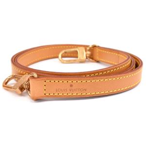 美品 ルイヴィトン ショルダーストラップ ヌメ革 ストラップ 紐 ゴールド金具 LOUIS VUITTON（ルイ・ヴィトン） ヌメ革 ショルダーストラップ＜新品