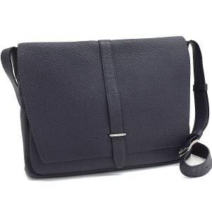 エルメス スティーブ ライト メッセンジャーバッグ ショルダーバッグ D刻印 トゴ レザー ダークネイビー HERMES