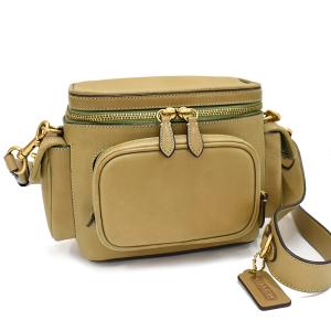 COACH コーチ/ソフトペプルレザー カメラバッグ/C5809/H21**/Aランク  