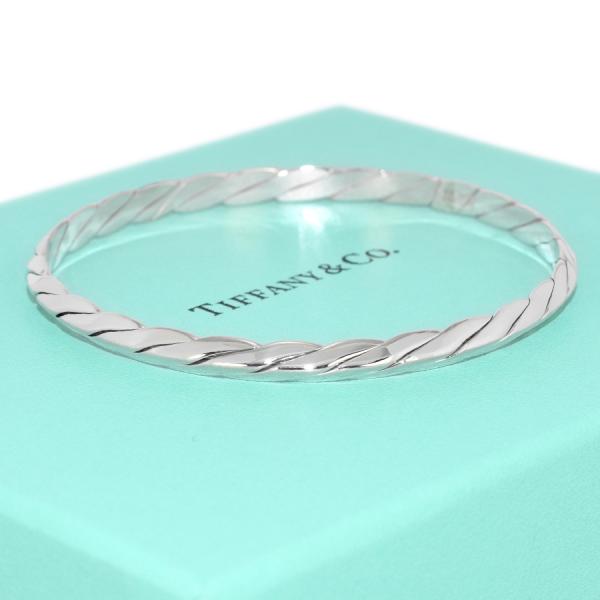 セール ティファニー ナイフエッジ ツイスト バングル スターリングシルバー 925 TIFFANY...