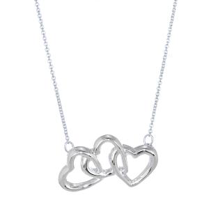 TIFFANY&Co.（ティファニー） トリプルハート ネックレス シルバー925