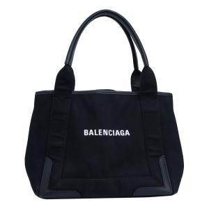 バレンシアガ ネイビーカバス ハンド・トートバッグ 339933 キャンバス BALENCIAGA｜melcastcom