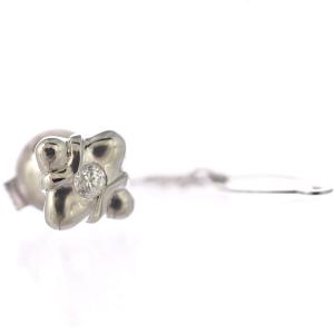 ネクタイピン タイタック プラチナ Pt900 ダイヤモンド 0.349ct (G.VS2