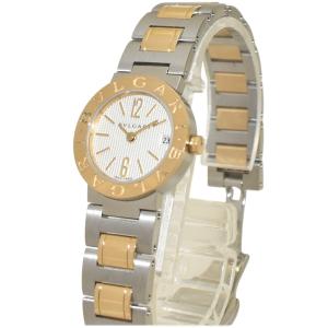 ブルガリ 腕時計 ブルガリブルガリ BB23SG 18K ステンレススチール レディース ホワイト文字盤 BVLGARI