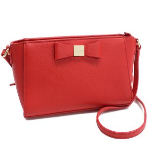 新品同様 ケイトスペード SIENNA ショルダーバッグ PXRU5543 RENNY DRIVE レッド kate spade｜melcastcom