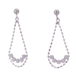 ネクタイピン タイタック プラチナ Pt900 ダイヤモンド 0.349ct (G.VS2