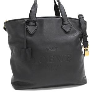 LOEWE ロエベ ヘリテージ ロゴ ショルダーバッグ 斜め掛け
