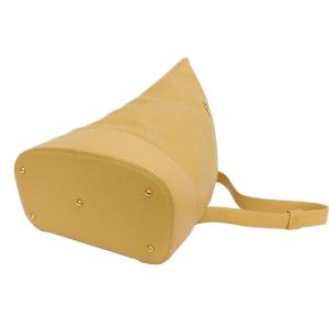 ロエベ アントン リュック イエロー系 レザー...の詳細画像5