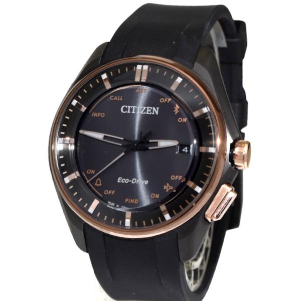 シチズン 腕時計 エコドライブ ソーラー ラバーベルト Bluetooth W410WV-02C メ...