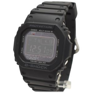 未使用品 カシオ G-SHOCK ソーラー電波腕時計 ワールドライム M5610U-1BJF ラバー メンズ ブラック文字盤 CASIO｜melcastcom