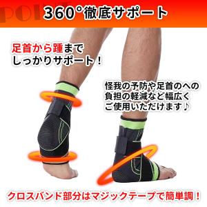 足首サポーター 捻挫 足首 サポーター テーピ...の詳細画像5