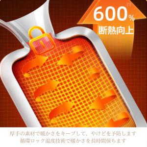 湯たんぽ エコゆたんぽ 1L お湯入れ 注水式...の詳細画像2