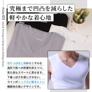 タンクトップ 3枚組 メンズ インナー 速乾 ...の詳細画像4