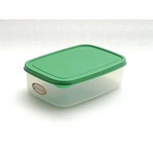 ホワイトマックス エンバランス 鮮度保持容器 角型 870ml ソイグリーン T11444