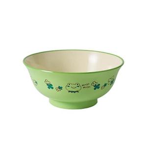 アサヒ興洋 子供用 どんぶり 麺丼 かえる グリーン 電子レンジ対応 食洗機対応 日本製 セットで使える 子ども用 お子様用 もぐもぐシリーズ KD-207 1個入