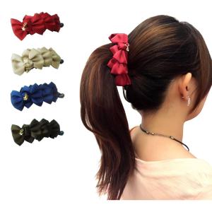 ヘアクリップ バナナクリップ 星のビジュー付きト...の商品画像