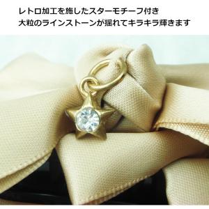 ヘアクリップ バナナクリップ 星のビジュー付き...の詳細画像2