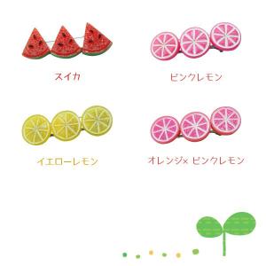 ヘアクリップ キュートな3連モチーフヘアクリッ...の詳細画像3