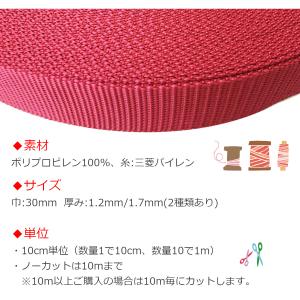 PPテープ 素材 バッグの持ち手に最適の詳細画像2