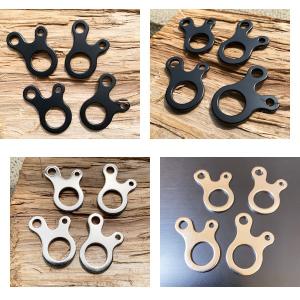 自在金具 ステンレス かたつむり 1個 三つ目...の詳細画像1