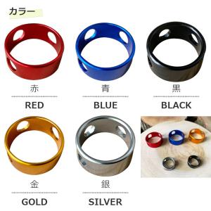 自在金具 リング状 3穴 アルミ 1個 3サイ...の詳細画像3