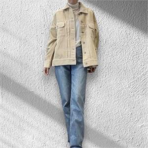 期間限定お値下げ中⭐︎BLANC basqueパールボタン デニムジャケット BLANC basque/ブラン バスクの 〈LEEマルシェ掲載〉パールボタンデニム