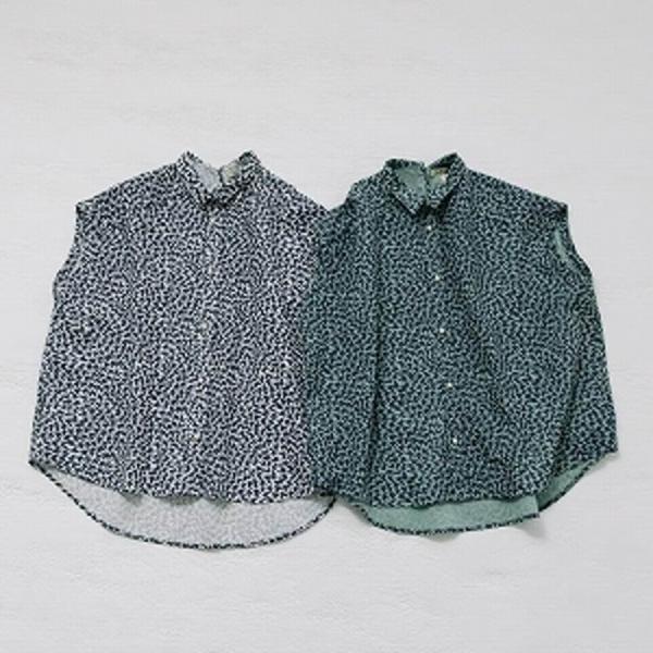 BLANC basque/ブラン バスクの【ELEYKISHIMOTOコラボ】フラッシュ柄パールボタ...