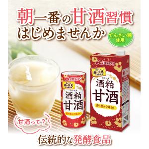 甘酒 あまざけ 酒粕 酒粕甘酒 てんさい糖使用...の詳細画像1