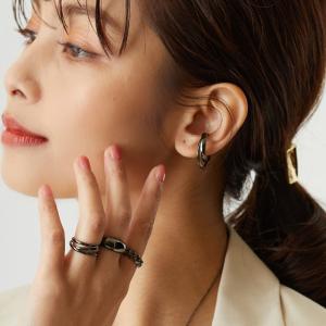 イヤーカフ レディース メンズ大ぶり K18G...の詳細画像5