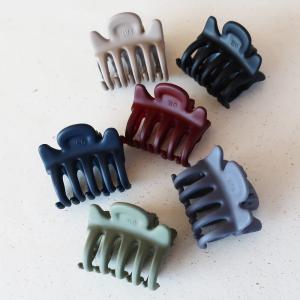 ヘアー アクセサリー ヘア アースカラー ミニ バンスクリップ