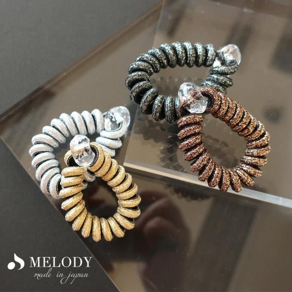 ヘア アクセサリー ヘアゴム レディース スプリングゴム メンズ レディース 海 プール メタリック...