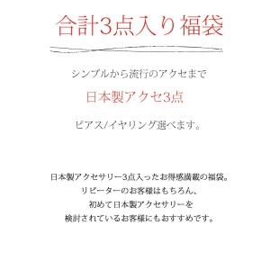 福袋 2026 K18GP イヤリング ピアス...の詳細画像1