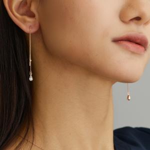 SIENA ROSE（シエナロゼ） ピアス ロングチェーン・アメリカンピアス