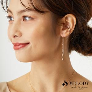 SIENA ROSE（シエナロゼ） ピアス ロングチェーン・アメリカンピアス