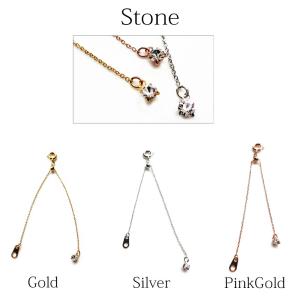 アジャスター チェーン ネックレス k18gp...の詳細画像1