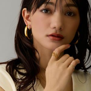 指輪 リング 日本製 石 ストーン ゆがみ た...の詳細画像3