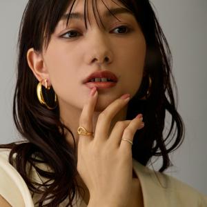 指輪 リング 日本製 石 ストーン ゆがみ た...の詳細画像4