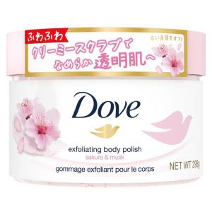 Dove(ダヴ) サクラ&ムスク クリーミーボディスクラブ 角質ケア 黒ずみ 透明感 ギフト 本体 298g｜melone-shop
