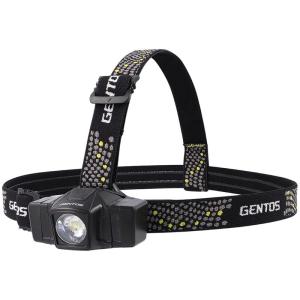 GENTOS(ジェントス) LED ヘッドライト 小型 単3電池式 90ルーメン GD-102D 登山 釣り｜melone-shop