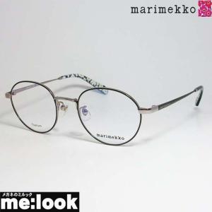 marimekko マリメッコ レディース 女性用 ラウンド 眼鏡 メガネ フレーム 32-0010-4 サイズ48 グレイ｜melook