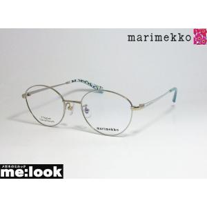 marimekko マリメッコ レディース 女性用 ラウンド 眼鏡 メガネ フレーム 32-0049-4 サイズ50 ライトグレイ｜melook