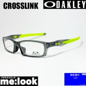 OAKLEY オークリー OX8118-0256 眼鏡 メガネ フレーム CROSSLINK クロスリンク  グレイスモーク レティーナバーン｜melook