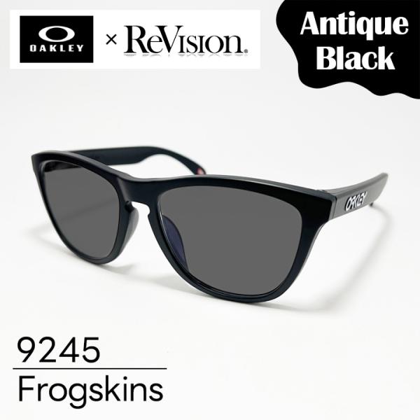 OAKLEY × ReVision オークリー サングラス 9245-S-REABK 9245 ブラ...