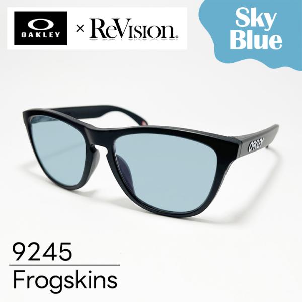 OAKLEY × ReVision オークリー サングラス 9245-S-RESBL 9245 ブラ...