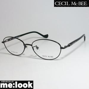 CECIL McBEE セシルマクビー 訳あり　 レディース 眼鏡 メガネ フレーム CMF3039-1-51 度付可 ブラック｜melook