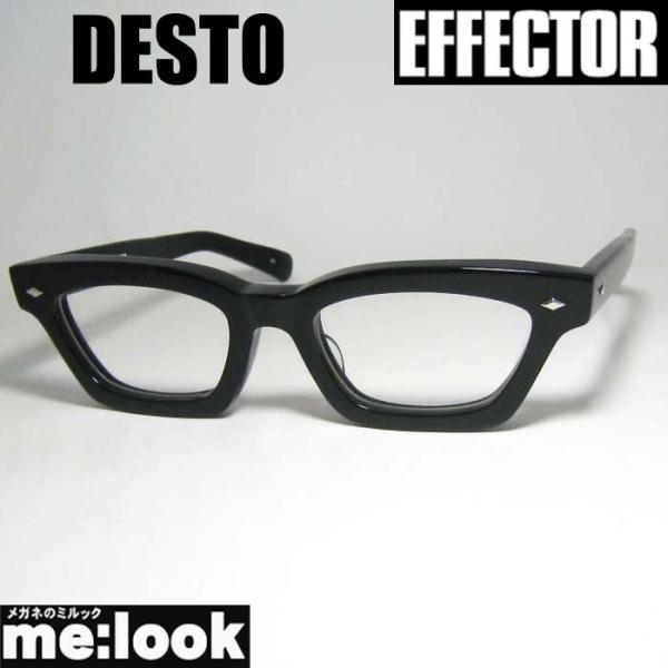 EFFECTOR エフェクター クラシック 眼鏡 メガネ フレーム サングラス DESTO-BK 度...