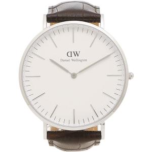 ダニエルウェリントン　Daniel Wellington　腕時計 00600025　ブラウン　40mm CLASSIC YORK クラシック ヨーク｜melook