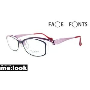 FACE FONTS フェイスフォント 軽量で掛けやすい 眼鏡 フレーム FF117-02 サイズ4...