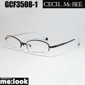 glitter by CECIL McBEE 訳あり　 グリッターバイセシルマクビー レディース 眼鏡 メガネ フレーム GCF3508-1-51 度付可 マットブラック｜melook